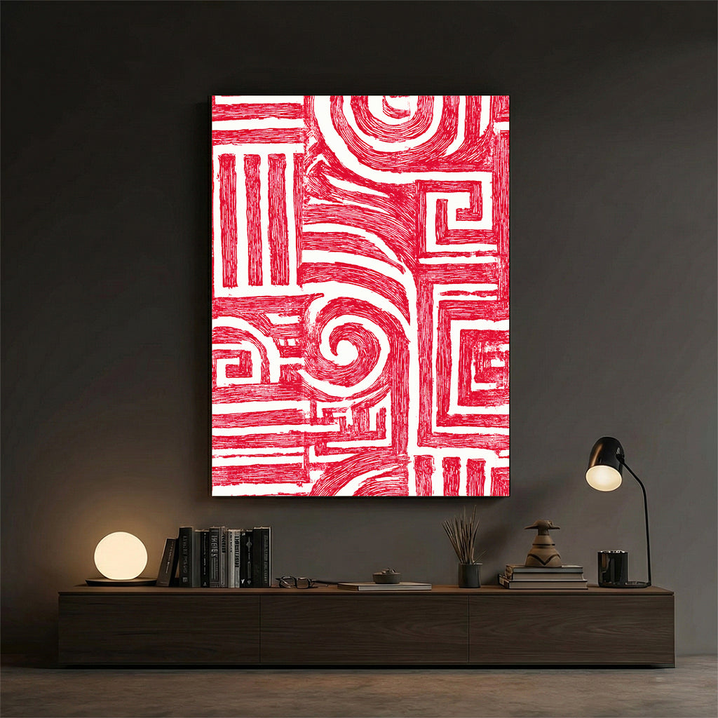 Symbolic Heat – Contemporary Wall Frame (MD18)
