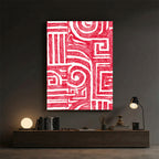 Symbolic Heat – Contemporary Wall Frame (MD18)