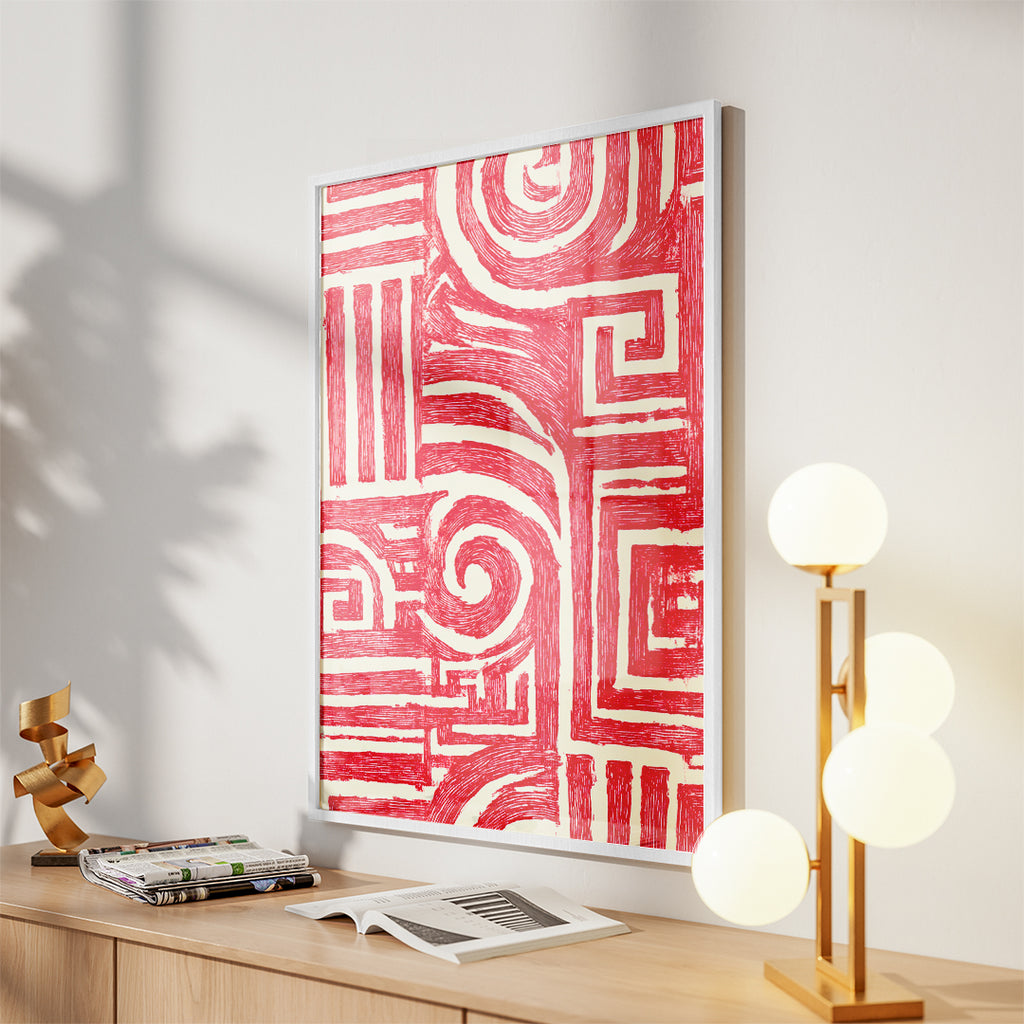 Symbolic Heat – Contemporary Wall Frame (MD18)