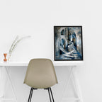 Reflections in Blue - Interior Design Piece (MD2)