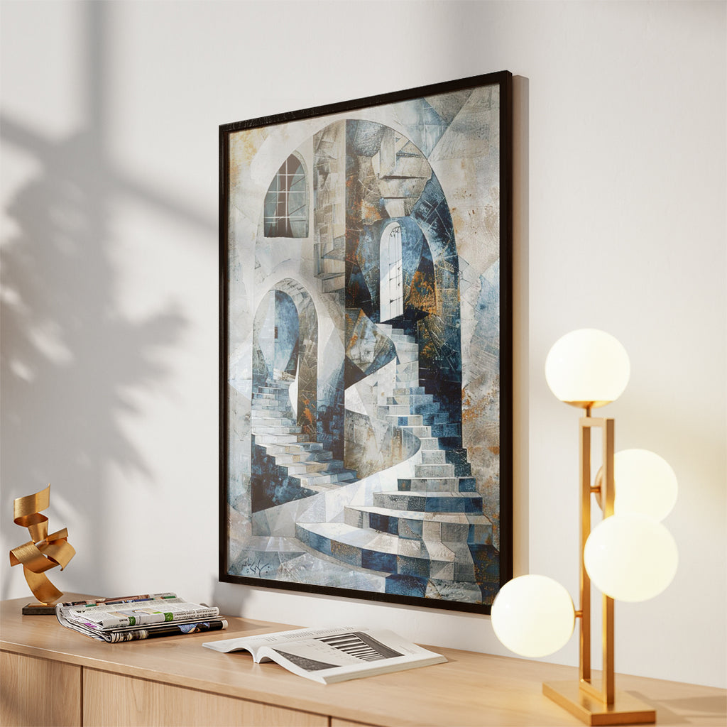 Reflections in Blue - Interior Design Piece (MD2)