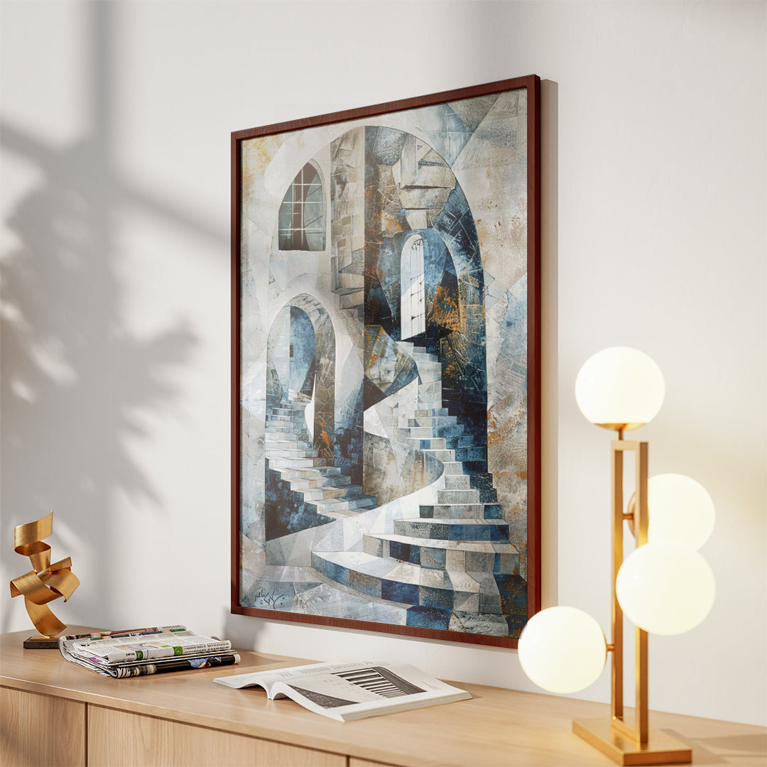 Reflections in Blue - Interior Design Piece (MD2)
