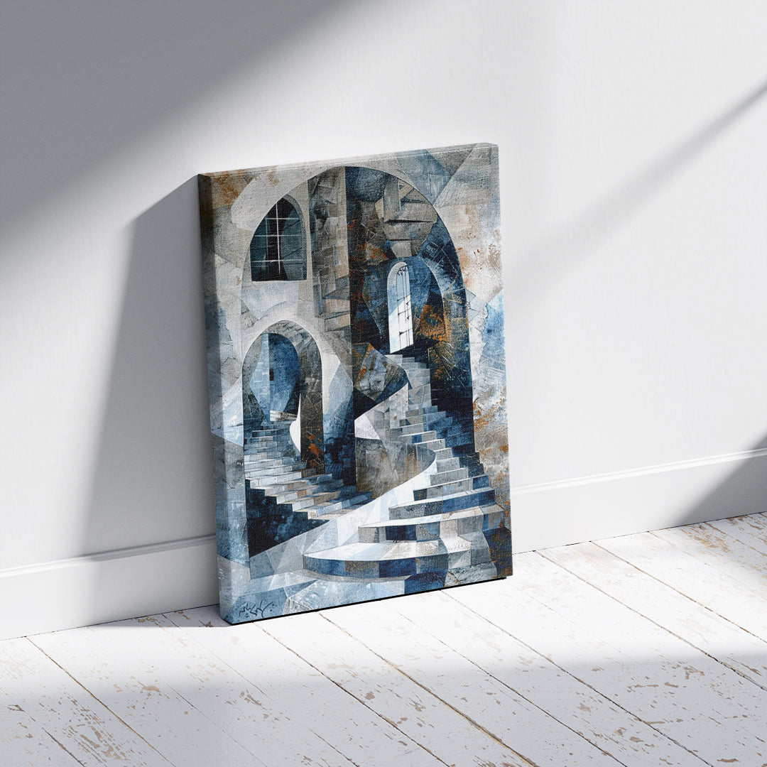 Reflections in Blue - Interior Design Piece (MD2)