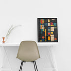Midnight Blocks – Statement Art Wall (MD20)