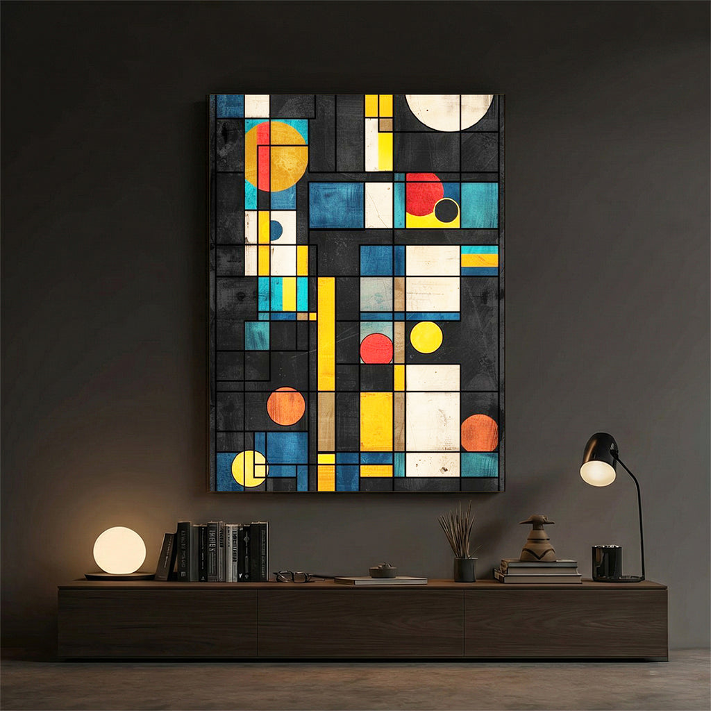 Midnight Blocks – Statement Art Wall (MD20)
