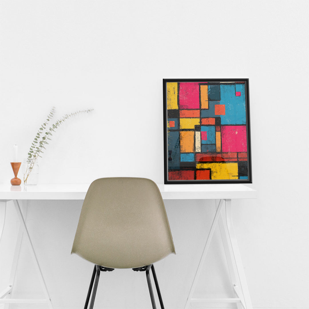 Color District – Modern Art Wall (MD21)