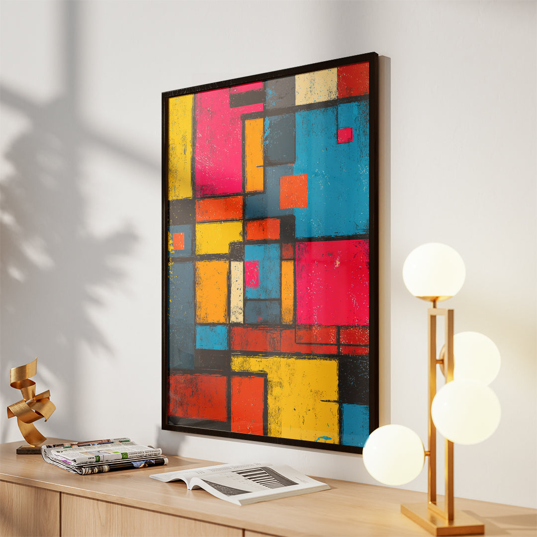 Color District – Modern Art Wall (MD21)