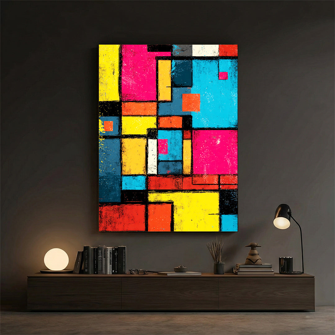 Color District – Modern Art Wall (MD21)