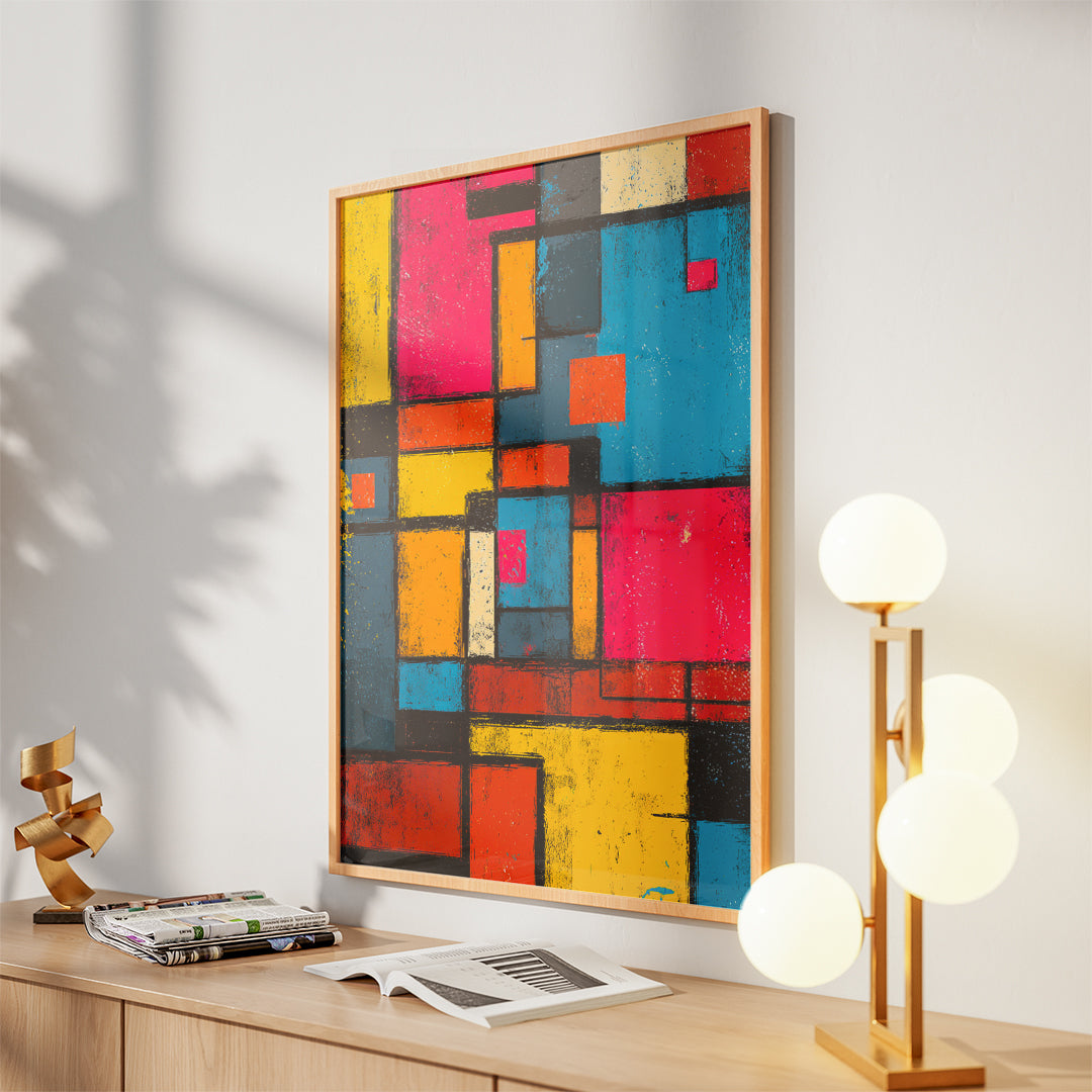 Color District – Modern Art Wall (MD21)