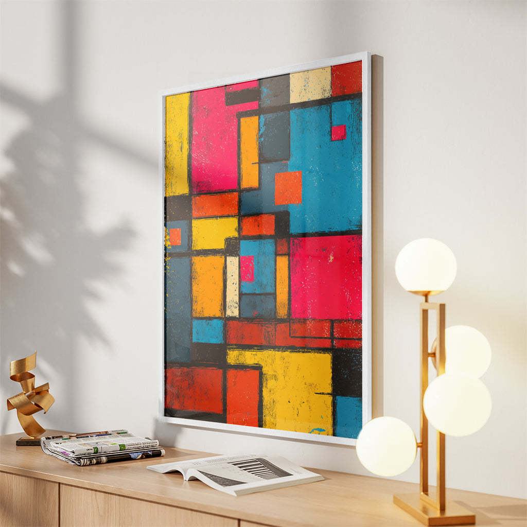 Color District – Modern Art Wall (MD21)