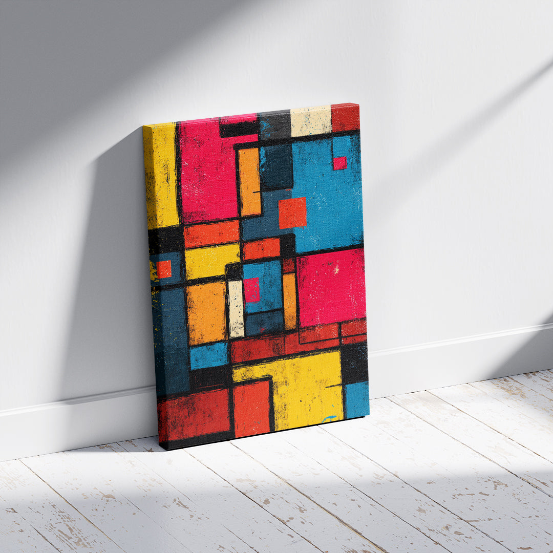 Color District – Modern Art Wall (MD21)