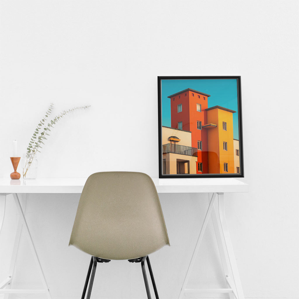 City in Color – Artistic Wall Accent (MD23)