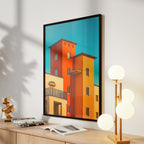 City in Color – Artistic Wall Accent (MD23)