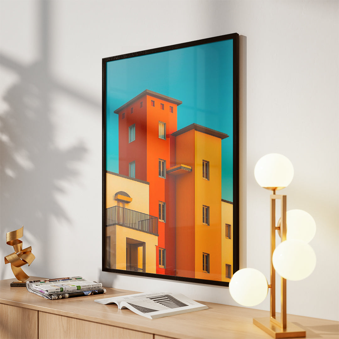 City in Color – Artistic Wall Accent (MD23)