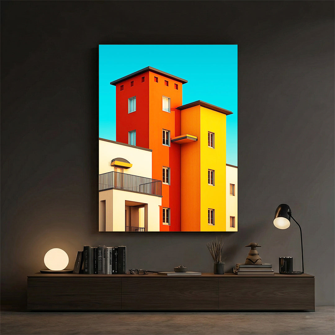City in Color – Artistic Wall Accent (MD23)