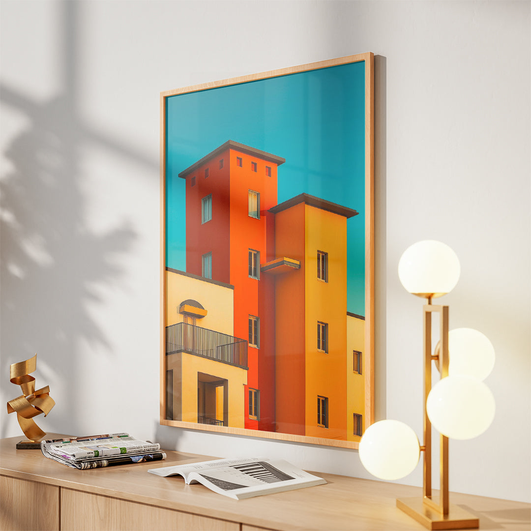 City in Color – Artistic Wall Accent (MD23)