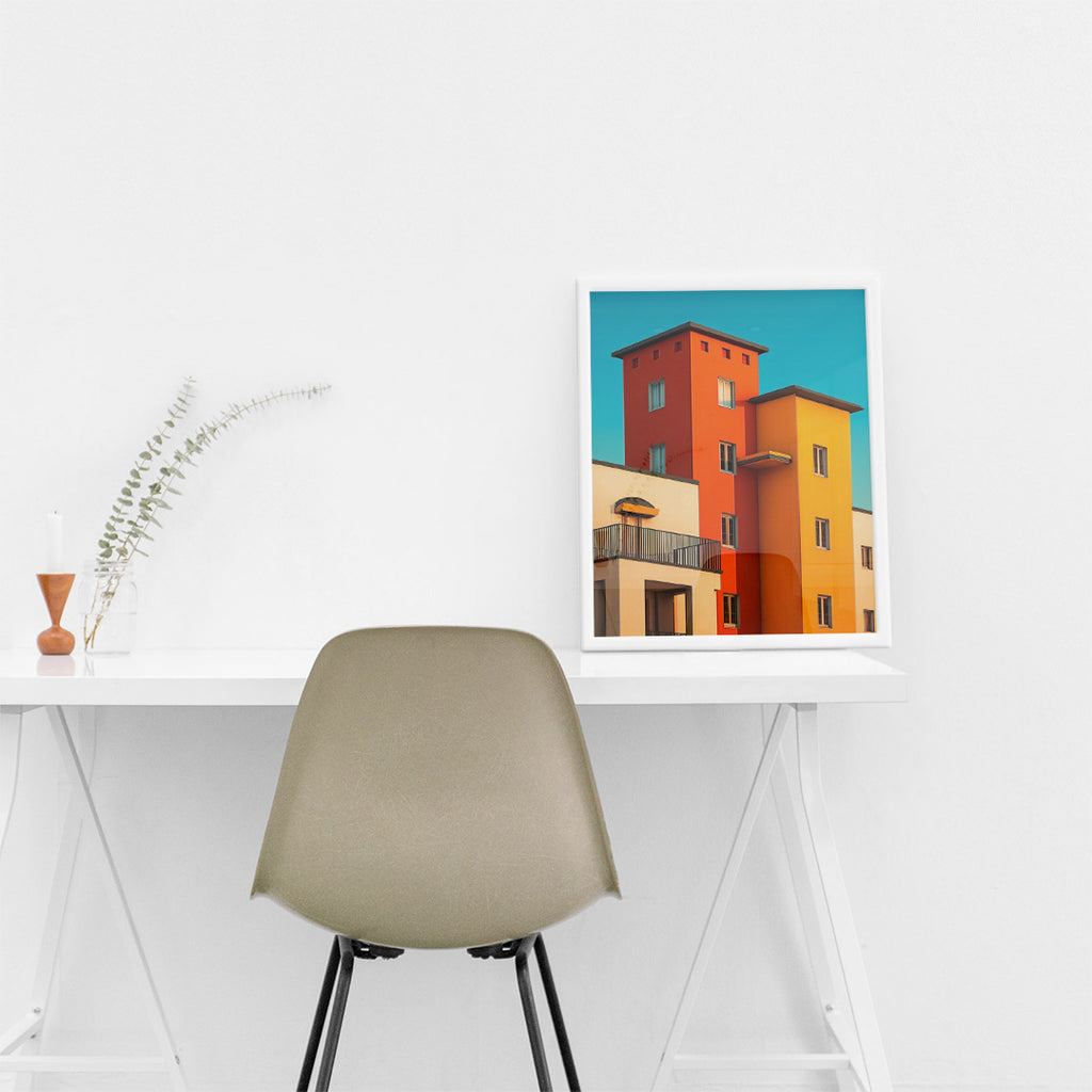 City in Color – Artistic Wall Accent (MD23)
