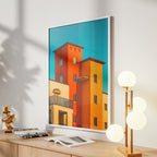City in Color – Artistic Wall Accent (MD23)