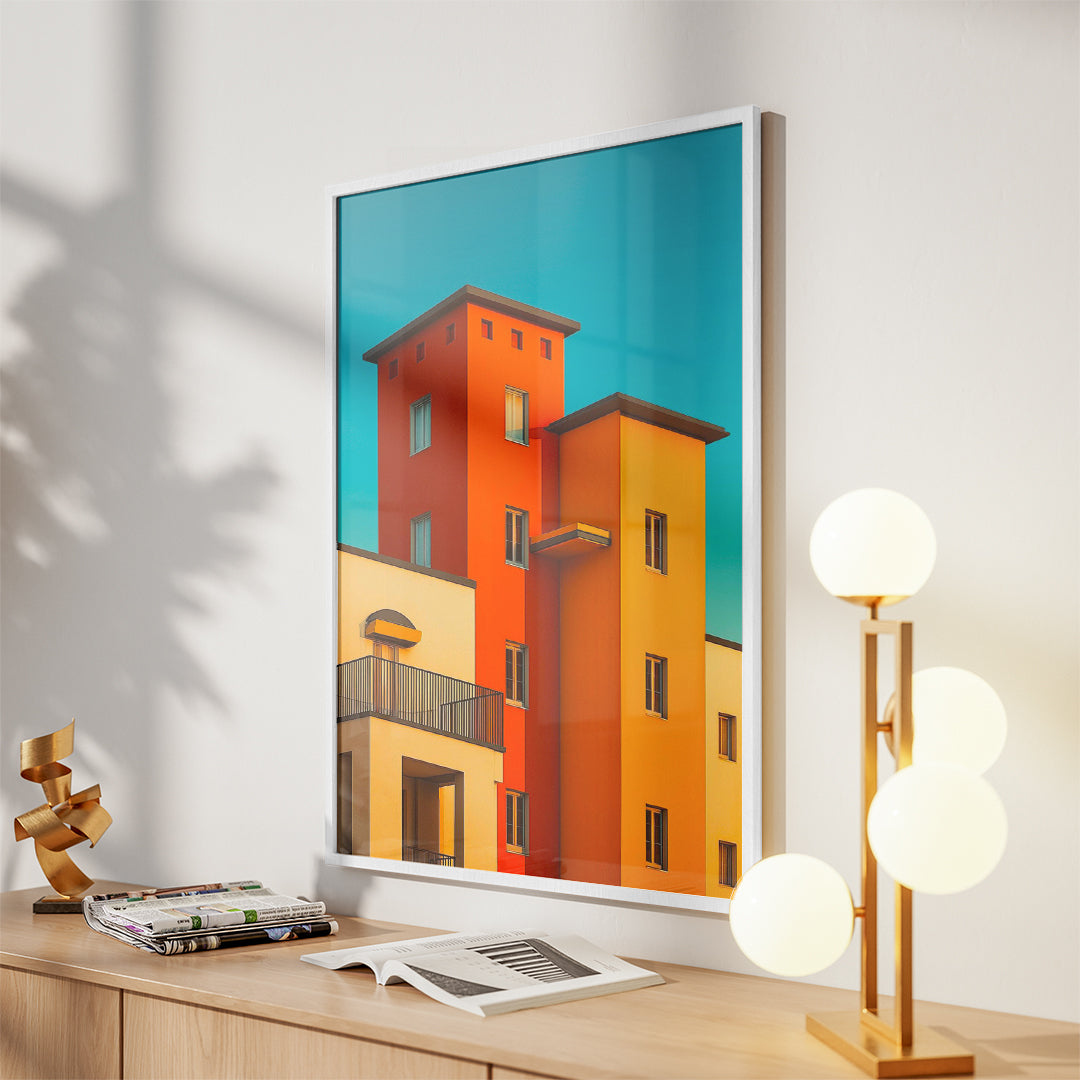 City in Color – Artistic Wall Accent (MD23)
