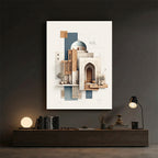 Earthen Facade – Contemporary Wall Frame (MD24)