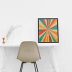 Chromatic Spin – Decorative Wall Visual (MD26)