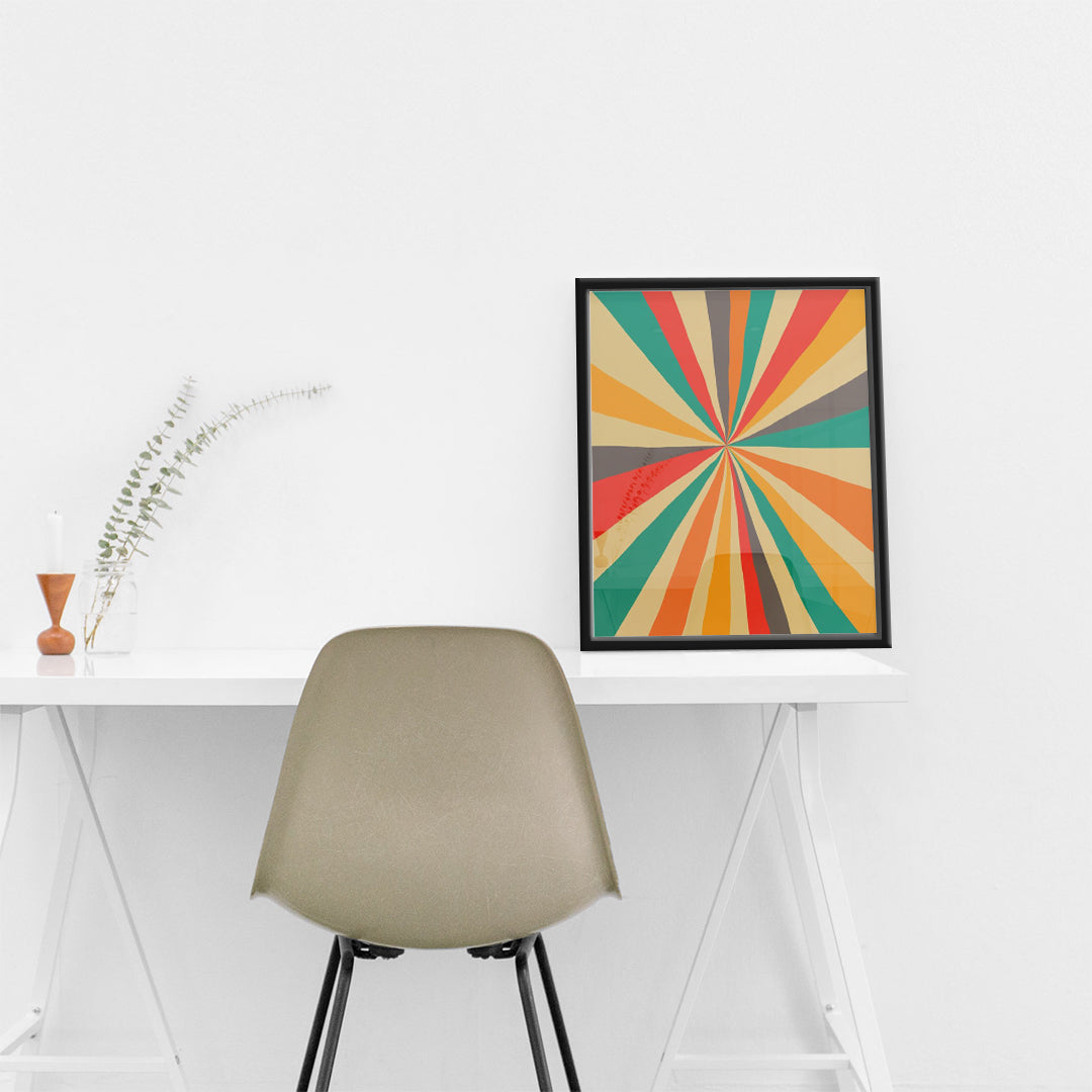 Chromatic Spin – Decorative Wall Visual (MD26)