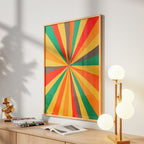 Chromatic Spin – Decorative Wall Visual (MD26)