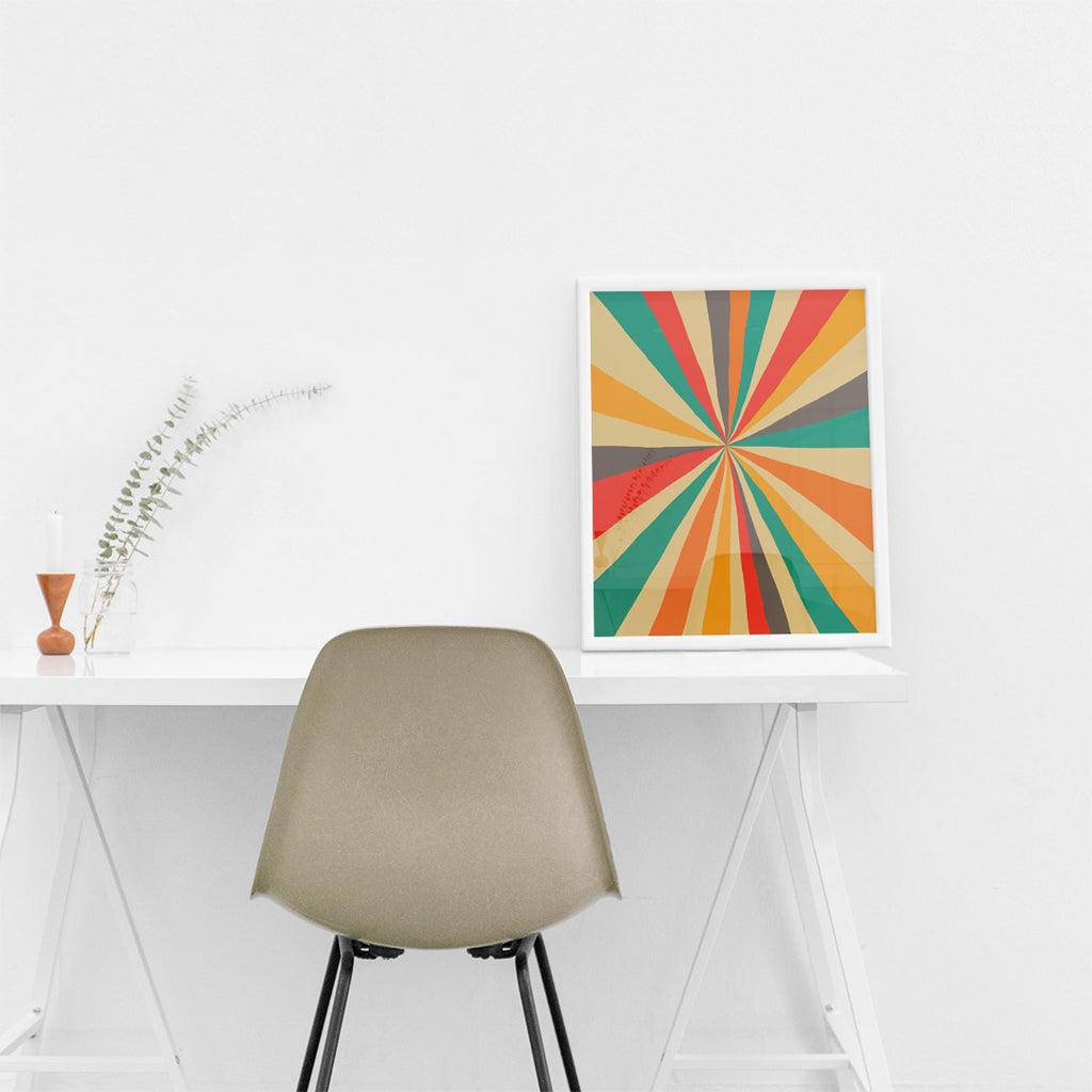 Chromatic Spin – Decorative Wall Visual (MD26)