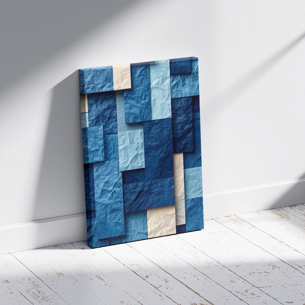 Blue Depths – Modern Art Wall (MD27)