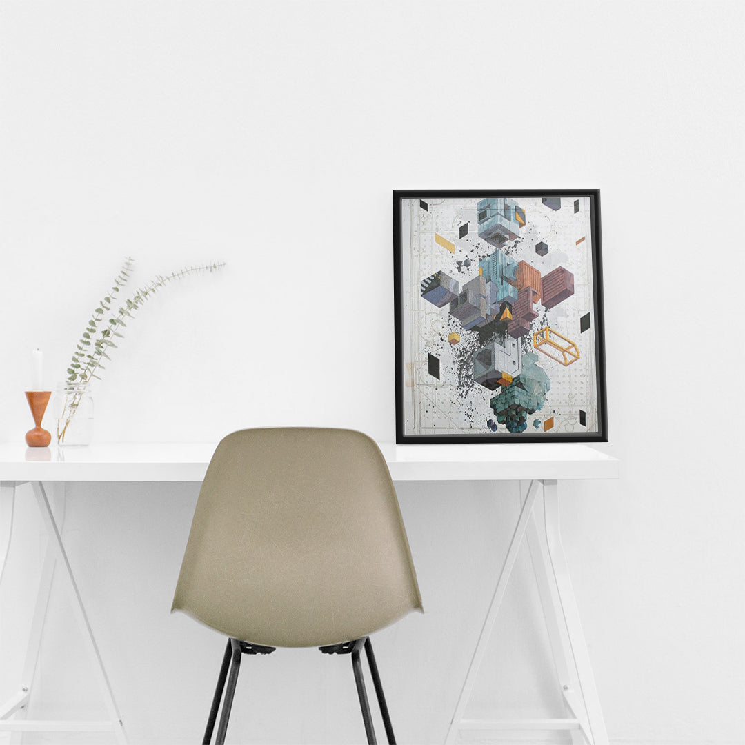 Scattered Harmony – Modern Design Panel (MD28)