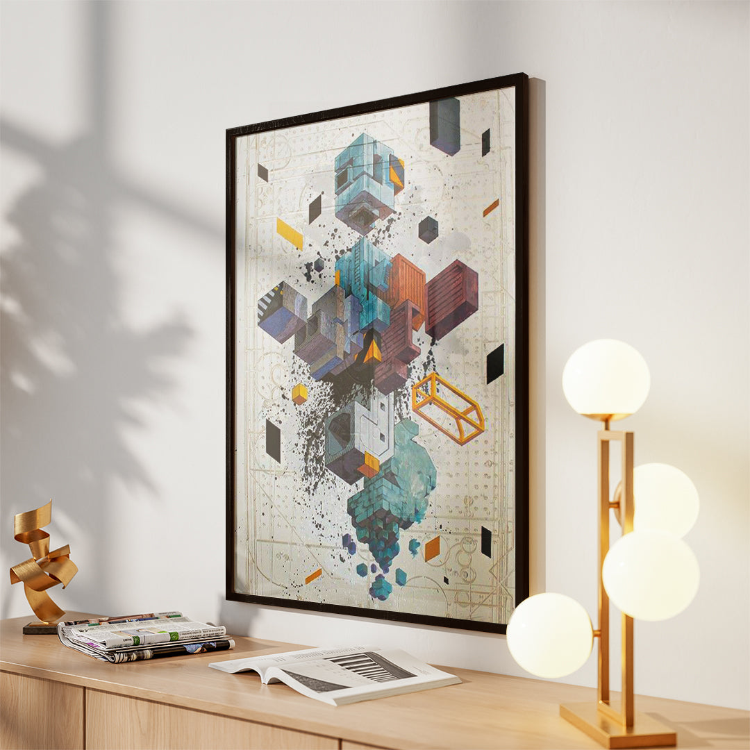 Scattered Harmony – Modern Design Panel (MD28)