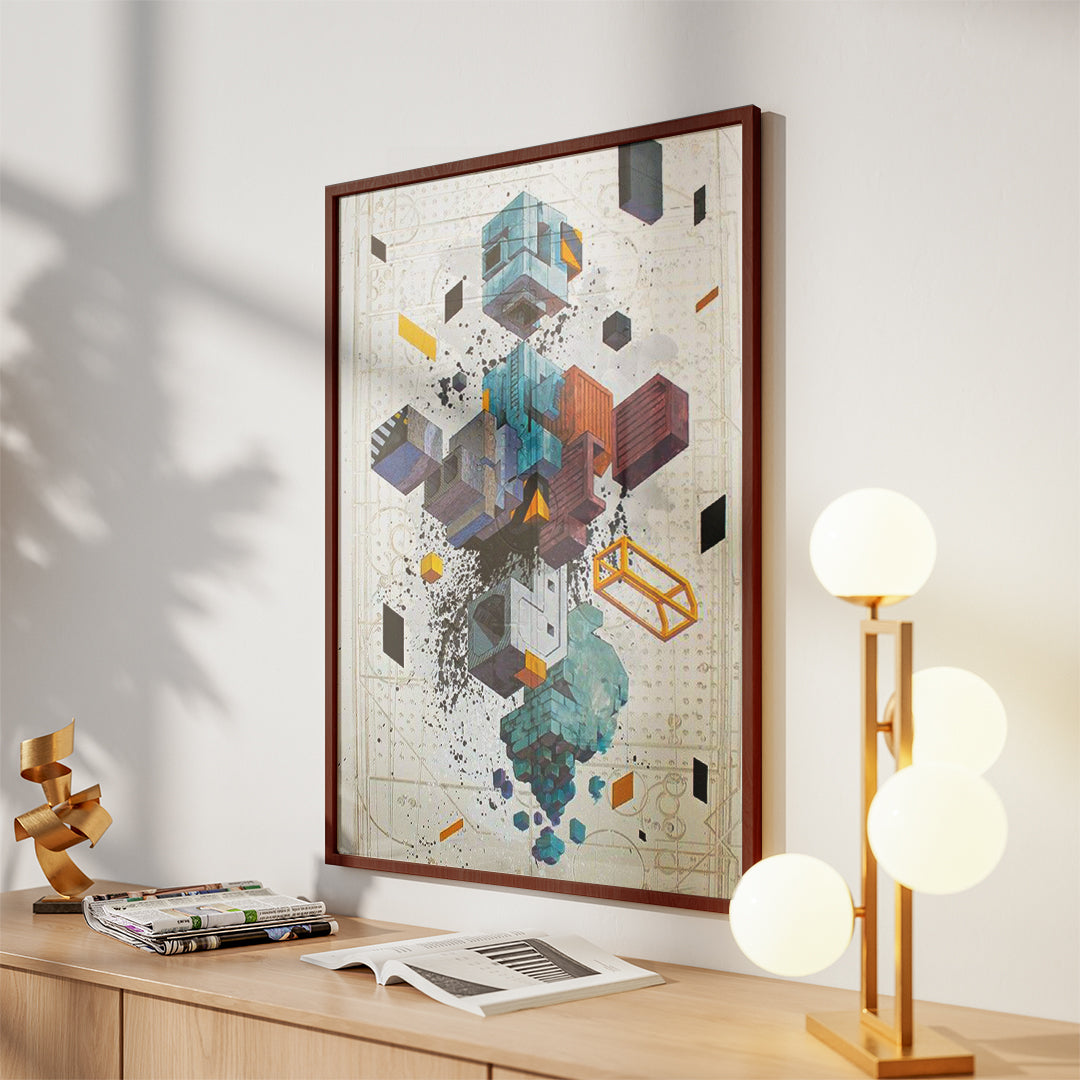 Scattered Harmony – Modern Design Panel (MD28)