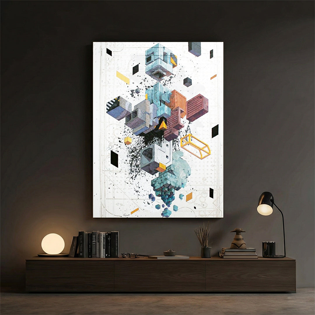 Scattered Harmony – Modern Design Panel (MD28)