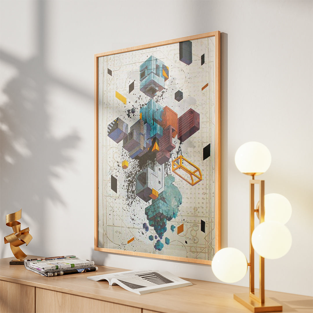 Scattered Harmony – Modern Design Panel (MD28)