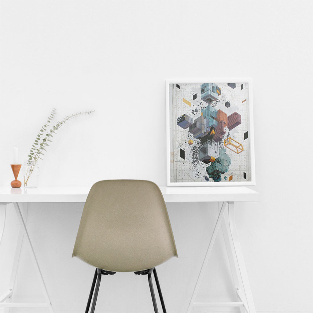 Scattered Harmony – Modern Design Panel (MD28)