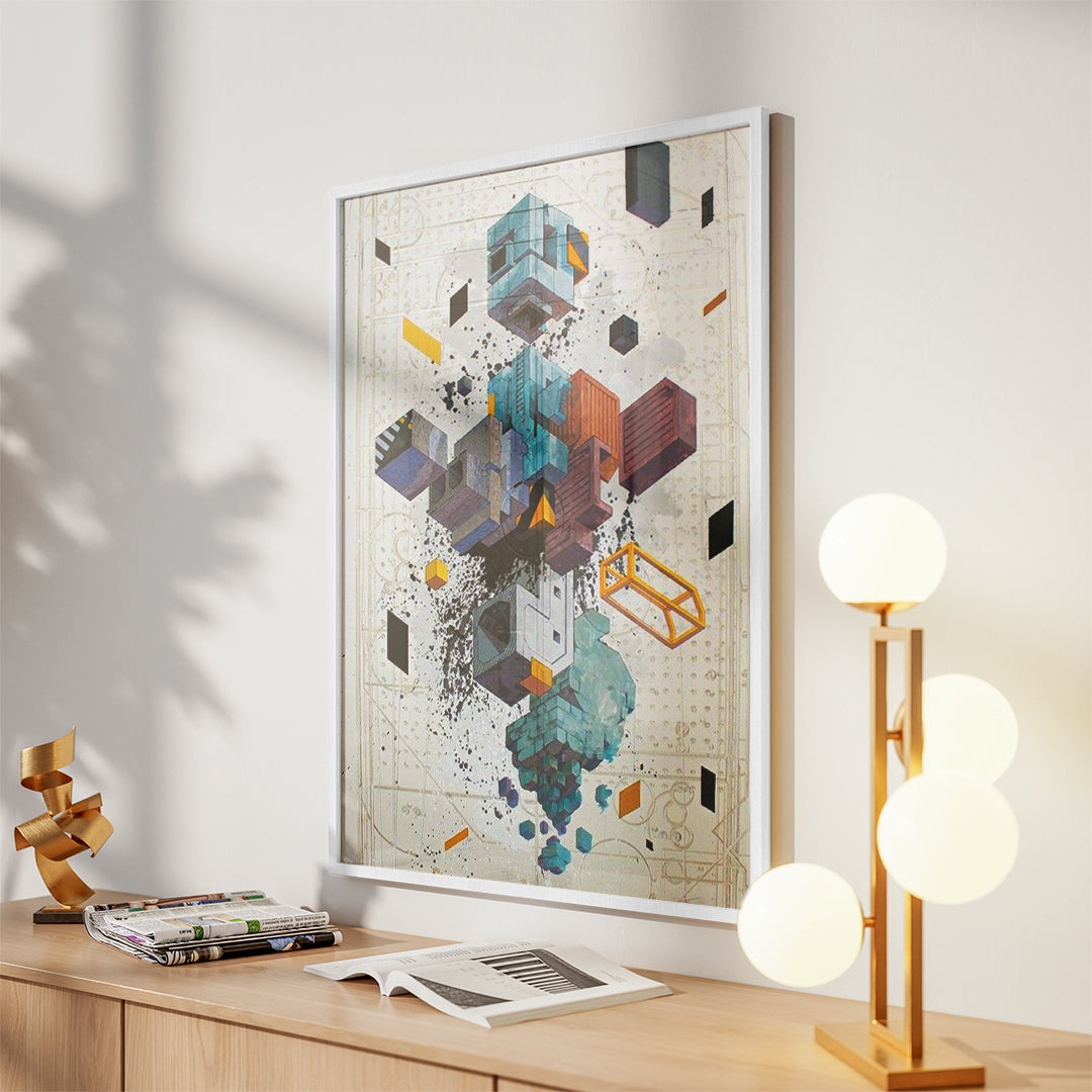 Scattered Harmony – Modern Design Panel (MD28)