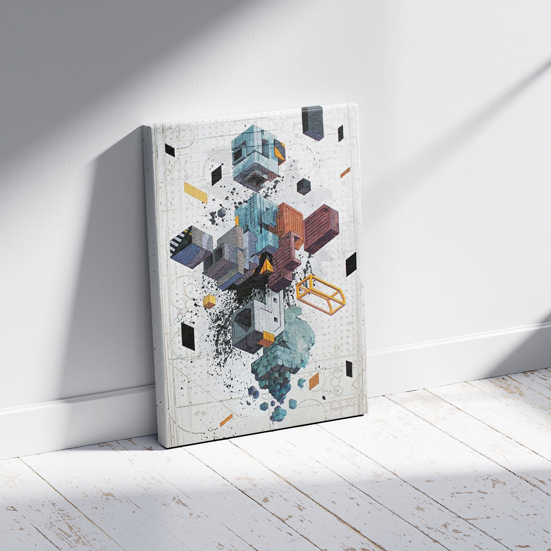 Scattered Harmony – Modern Design Panel (MD28)