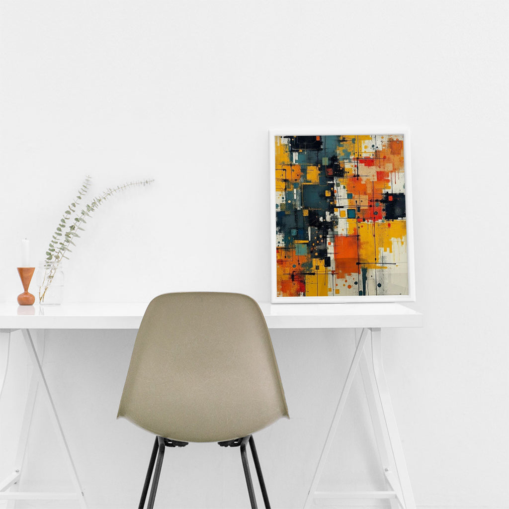 Pixel Drift – Contemporary Wall Frame (MD3)