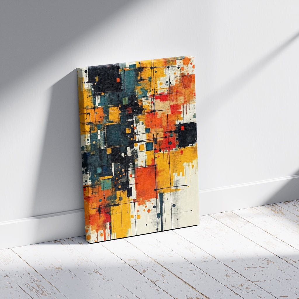 Pixel Drift – Contemporary Wall Frame (MD3)