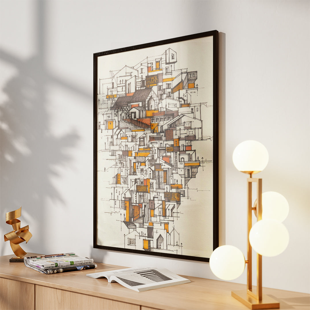 Neutral Network – Contemporary Wall Frame (MD31)