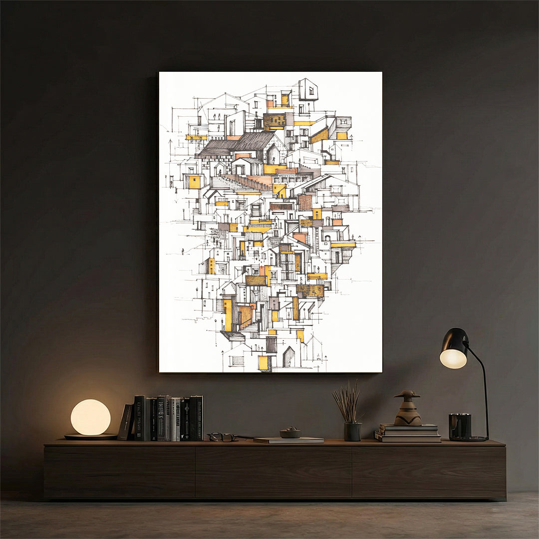 Neutral Network – Contemporary Wall Frame (MD31)