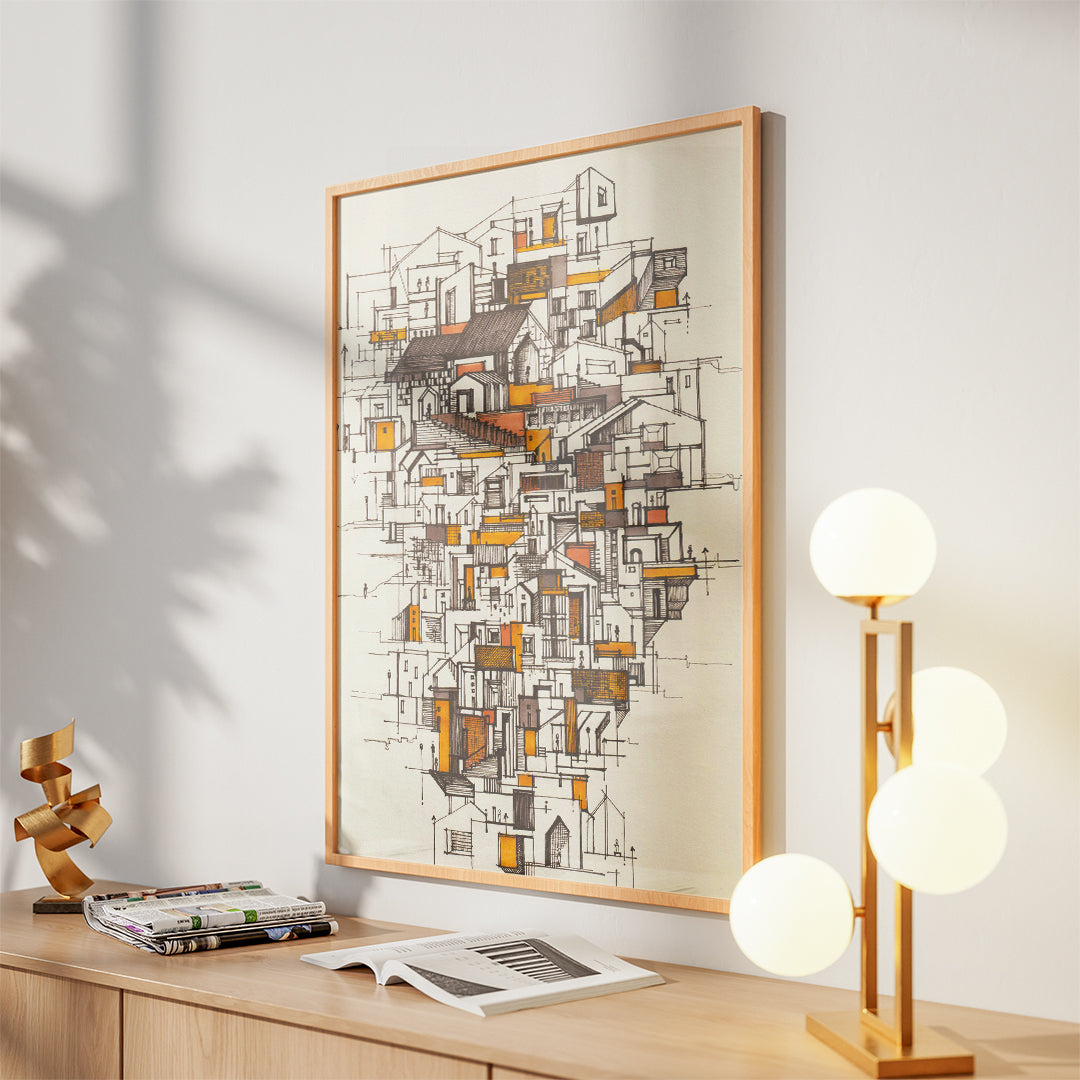 Neutral Network – Contemporary Wall Frame (MD31)