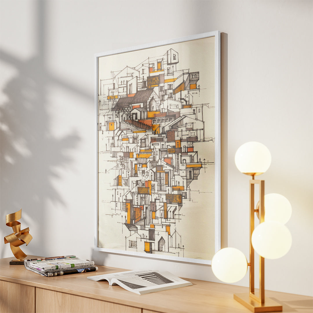 Neutral Network – Contemporary Wall Frame (MD31)