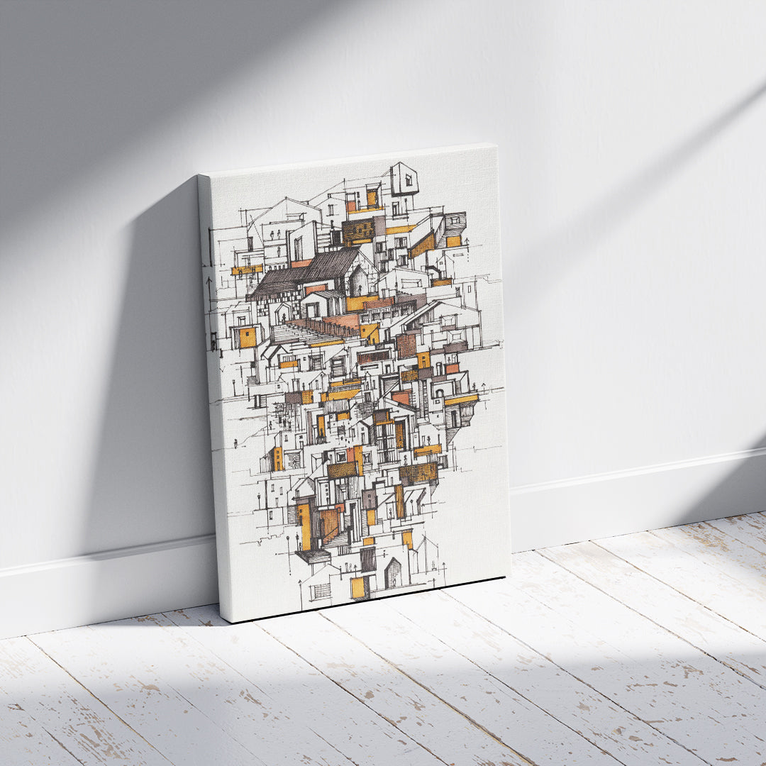 Neutral Network – Contemporary Wall Frame (MD31)