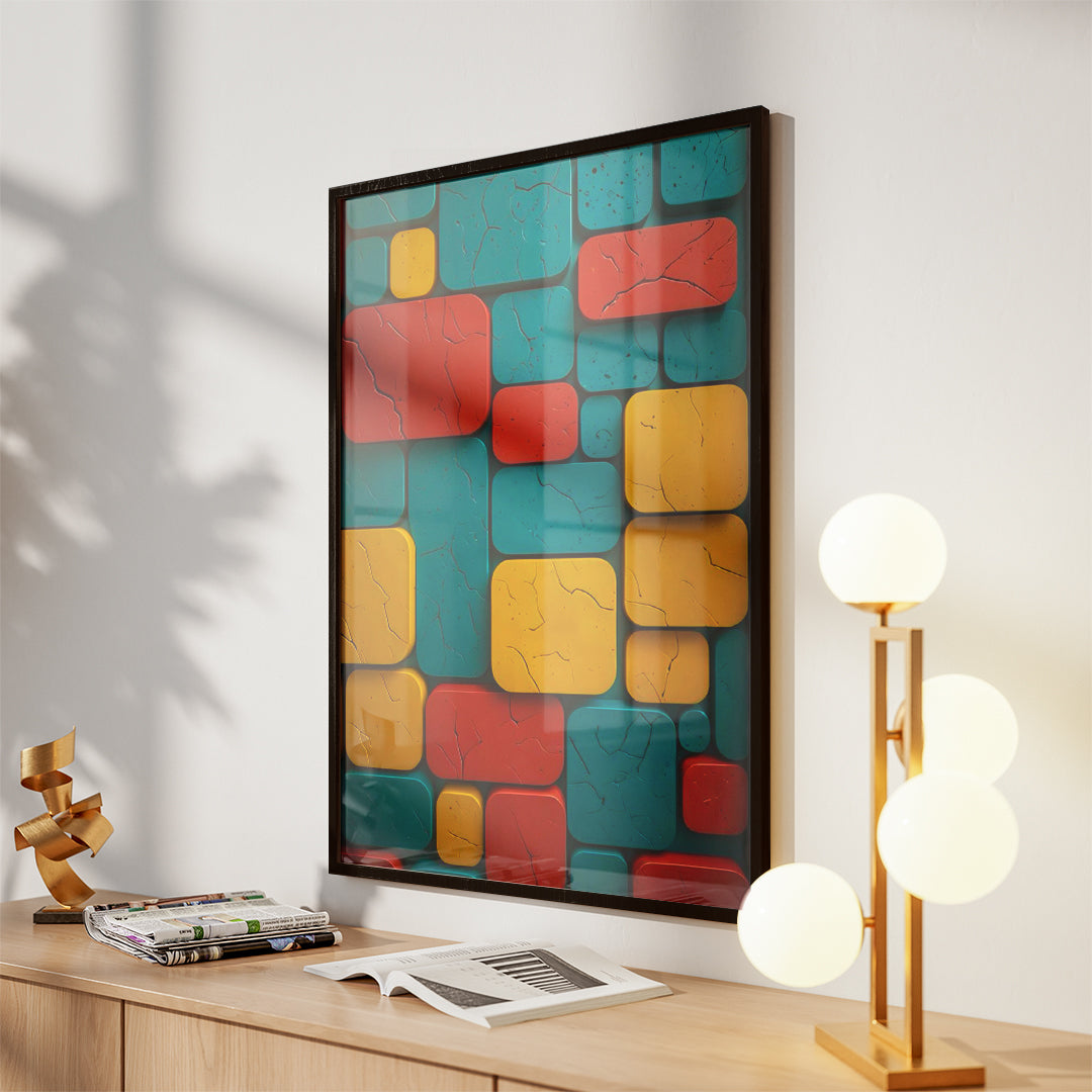 Soft Geometry – Contemporary Wall Frame (MD36)