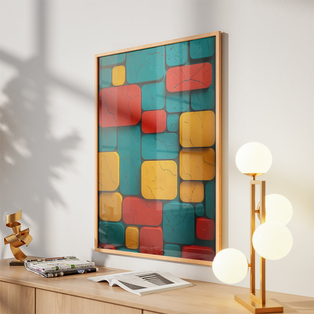 Soft Geometry – Contemporary Wall Frame (MD36)