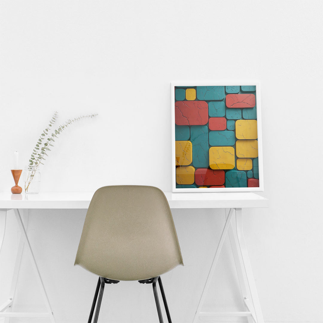 Soft Geometry – Contemporary Wall Frame (MD36)