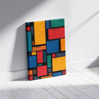 Color Blocks – Modern Art Wall (MD37)