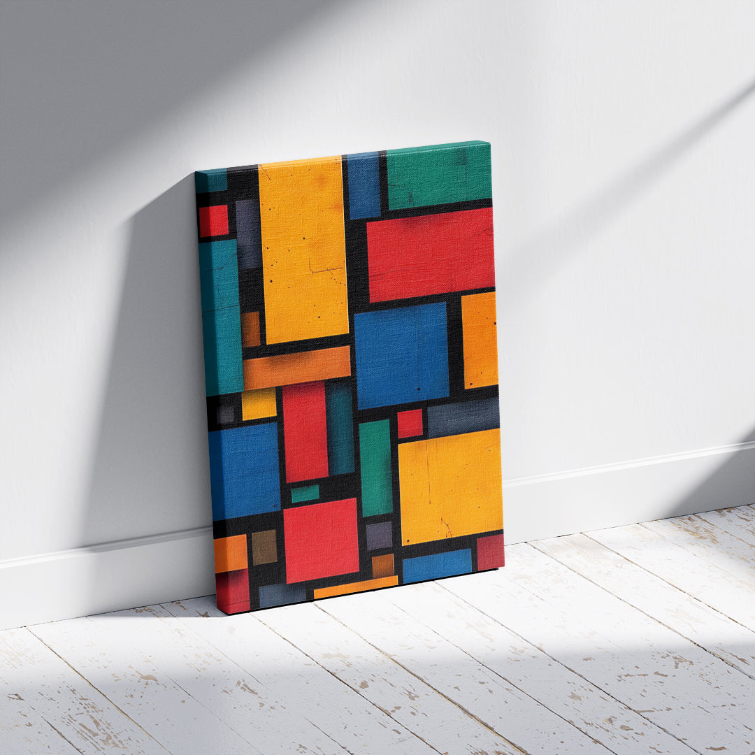 Color Blocks – Modern Art Wall (MD37)