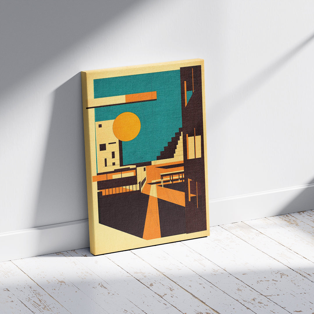 Urban Pathways – Modern Art Wall (MD38)